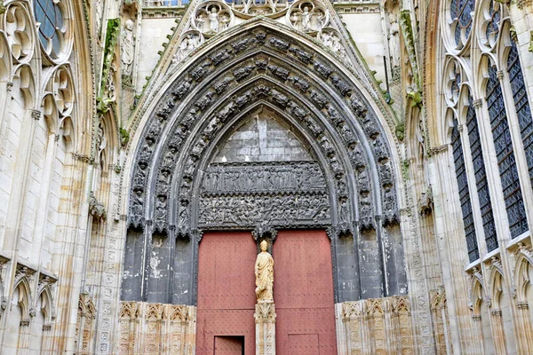 Rouen France September 2019 Notre Dame Cathedral — Stock Photo, Image