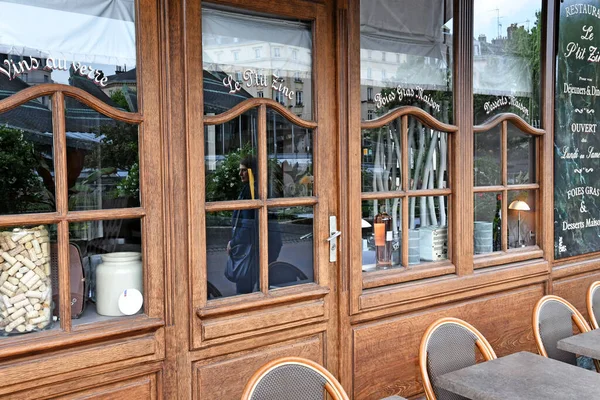 Rouen Francia Septiembre 2019 Restaurante Centro Histórico Ciudad — Foto de Stock