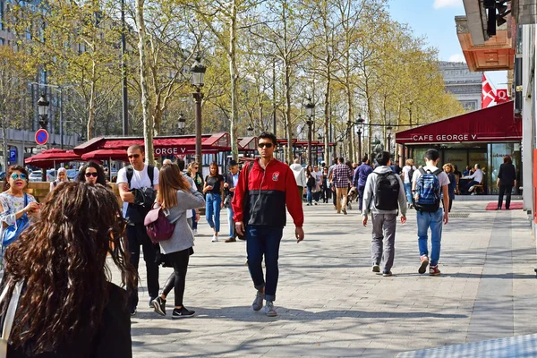 Paris Fransa Mart 2019 Champs Elysees — Stok fotoğraf