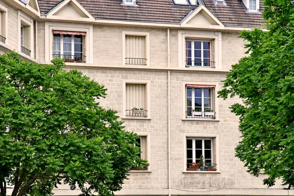 Mantes Jolie Francia Giugno 2018 Città Estate — Foto Stock