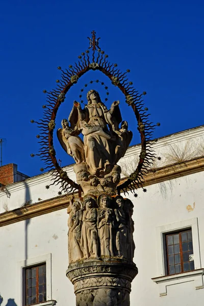 Jerez Frontera Spain August 2019 Historical Plaza Asuncion — стокове фото