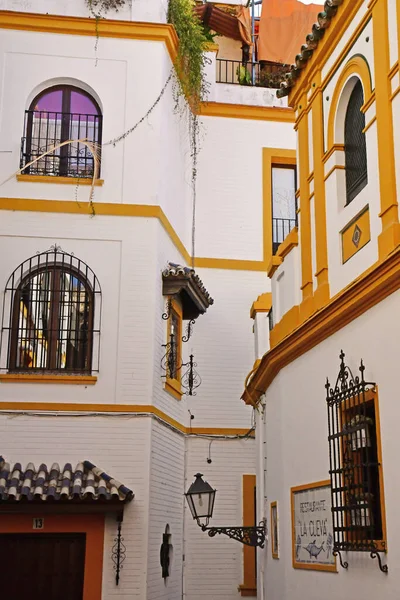Sevilha Espanha Agosto 2019 Centro Histórico Cidade — Fotografia de Stock