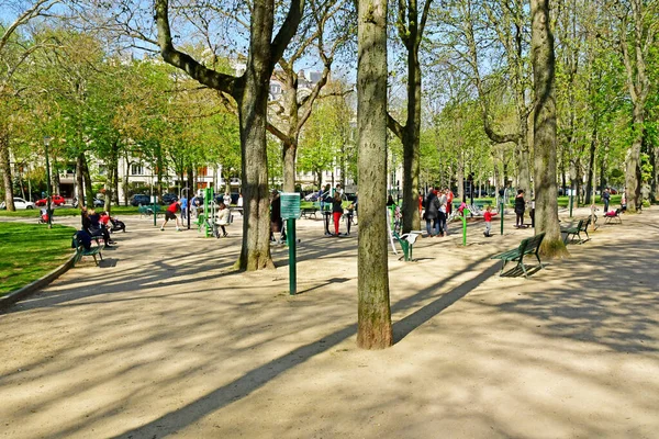 Париж Франция Марта 2019 Года Ранела Сад Округе — стоковое фото