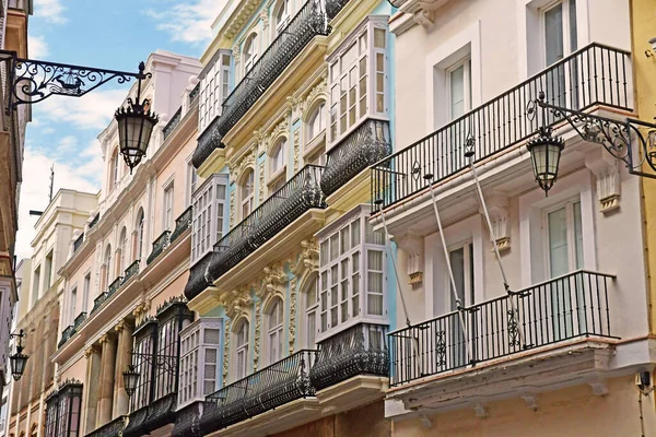 Cadiz Spain August 2019 Historical City Centre — Stockfoto