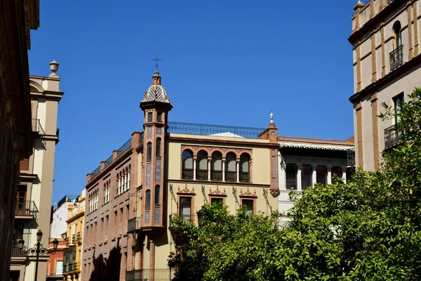 Séville Espagne Août 2019 Centre Historique Ville — Photo