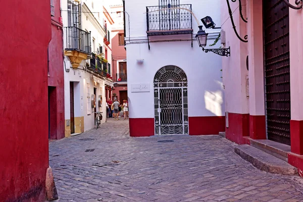 Sevilha Espanha Agosto 2019 Centro Histórico Cidade — Fotografia de Stock