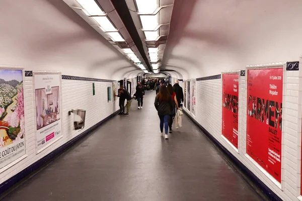 París Francia Marzo 2019 Estación Concorde — Foto de Stock