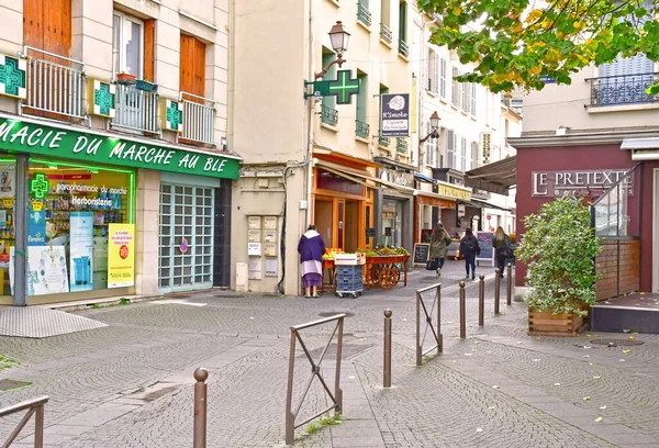 Mantes Jolie Francia Mayo 2019 Centro Ciudad —  Fotos de Stock