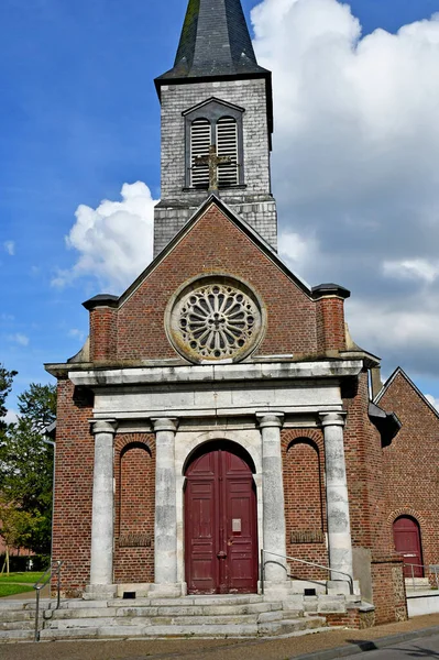 Neuville Fransa Eylül 2017 Kilise — Stok fotoğraf