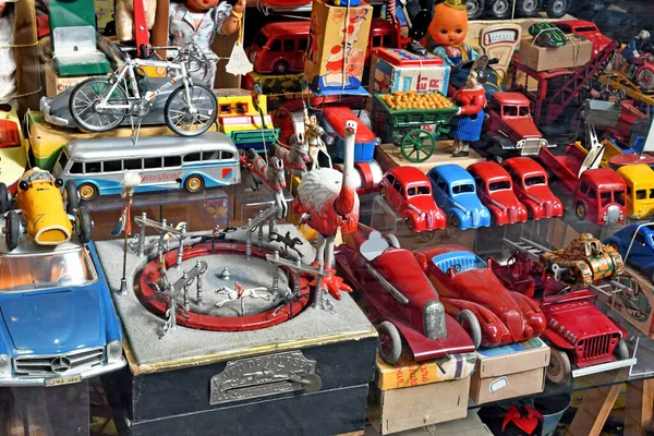 法国鲁昂 2019年9月21日 市中心的老玩具店 — 图库照片