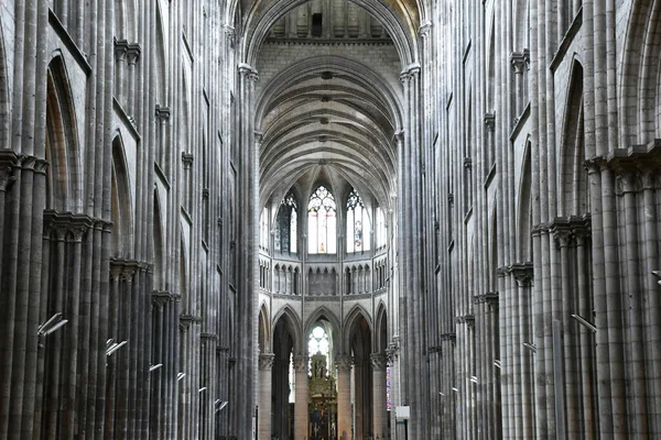 Rouen Frankrijk September 2019 Notre Dame Kathedraal — Stockfoto