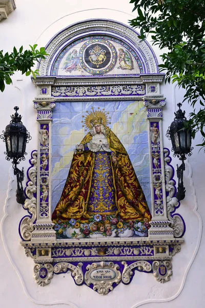 Jerez Frontera Spain August 2019 Historical Plaza Asuncion — ストック写真