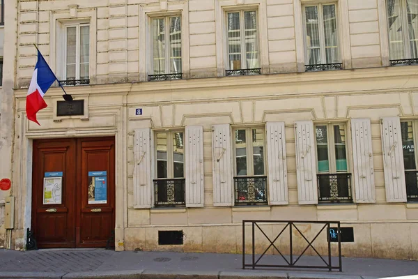 París Francia Marzo 2019 Museo Clemenceau Calle Benjamin Franklin —  Fotos de Stock