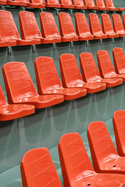 Les Mureaux France July 2019 Seats Gymnasium — Stock Photo, Image