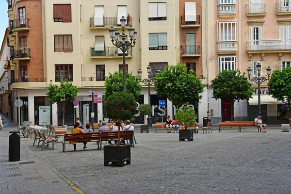 Cadiz Spain August 2019 Historical City Centre — Φωτογραφία Αρχείου