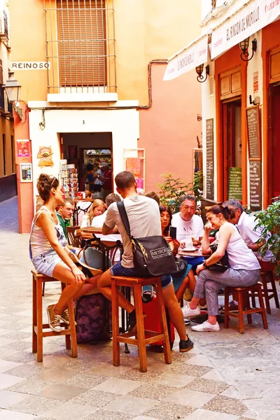 Sevilla España Agosto 2019 Centro Histórico Ciudad — Foto de Stock