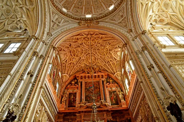 Córdoba Espanha Agosto 2019 Catedral Mesquita — Fotografia de Stock