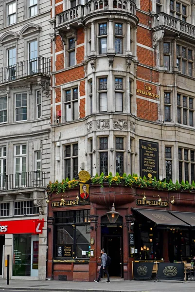 Londen Engeland Mei 2019 Wellington Pub Strand — Stockfoto