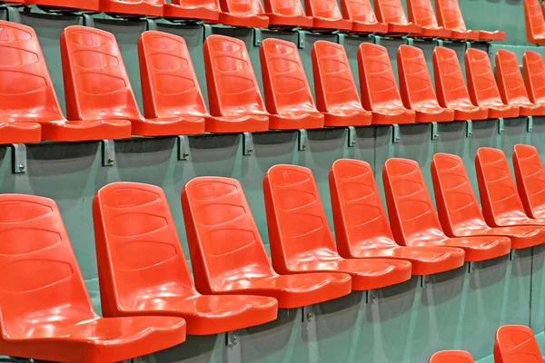 Les Mureaux France July 2019 Seats Gymnasium — Stock Photo, Image