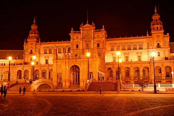 Sevilla Spanien Augusti 2019 Plaza Espana Byggdes 1929 — Stockfoto