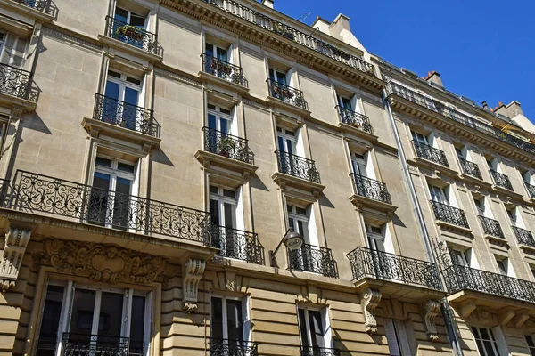 Paris Frankreich März 2019 Die Benjamin Franklin Straße Arrondissement — Stockfoto