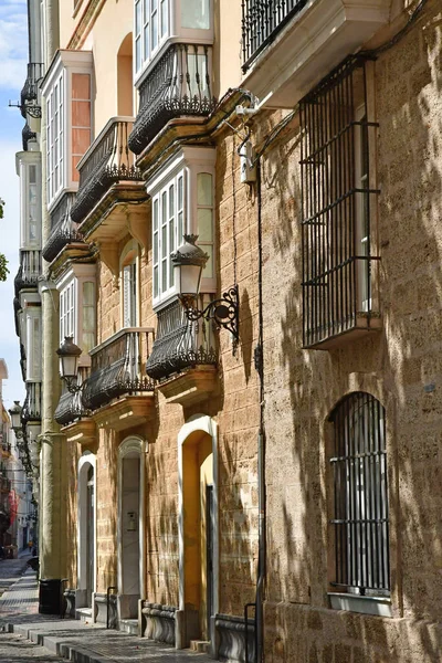 Cádiz España Agosto 2019 Centro Histórico Ciudad —  Fotos de Stock