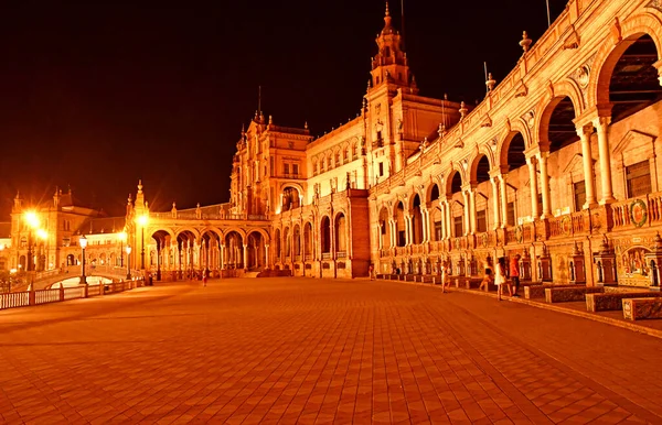 Sevilla Spanien Augusti 2019 Plaza Espana Byggdes 1929 — Stockfoto