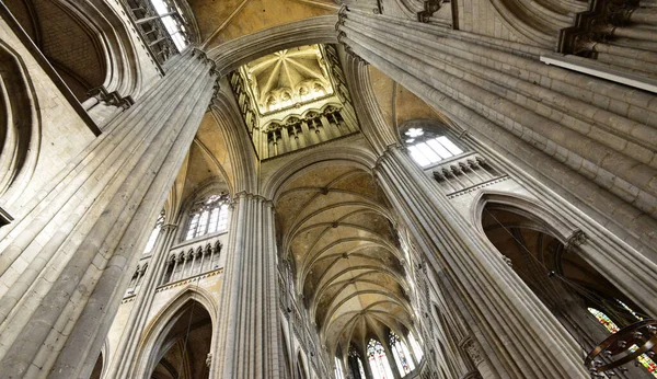 Rouen France Sseptember 2019 Notre Dame Cathedral — стоковое фото