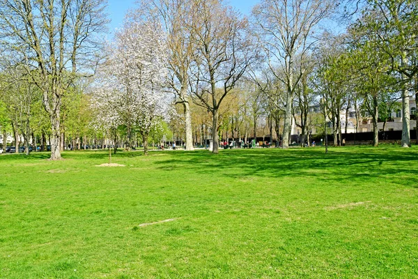 Paris France Mars 2019 Jardin Ranelagh Dans 16Ème Arrondissement — Photo