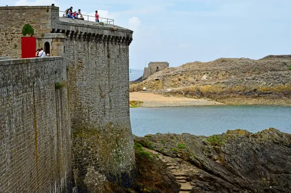 Saint Malo Francja Lipca 2019 Malownicze Miasto Lecie — Zdjęcie stockowe