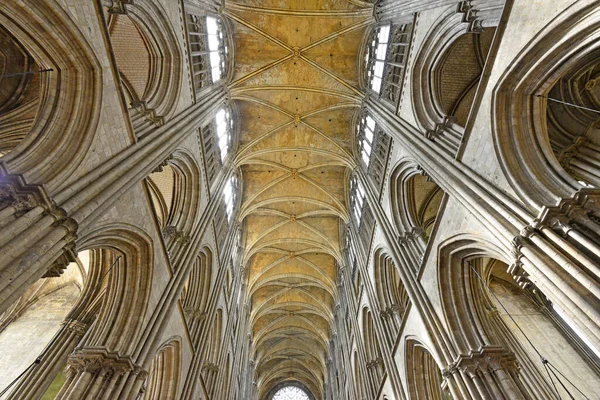 Rouen França Setembro 2019 Catedral Notre Dame — Fotografia de Stock