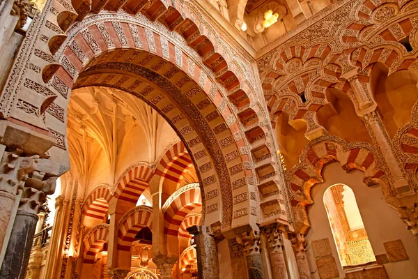 Córdoba Espanha Agosto 2019 Catedral Mesquita — Fotografia de Stock