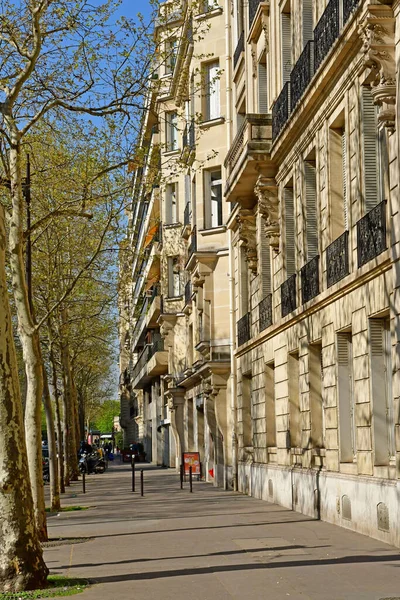 Parijs Frankrijk Maart 2019 Victor Hugo Avenue — Stockfoto