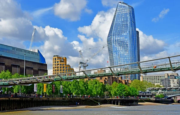 Londra Ngiltere Mayıs 2019 Thames Nehir Gezisi Şehir Merkezinde — Stok fotoğraf