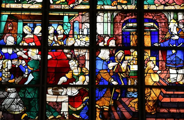 Rouen Francja Wrzesień 2019 Kościół Świętego Jehanne Arc — Zdjęcie stockowe
