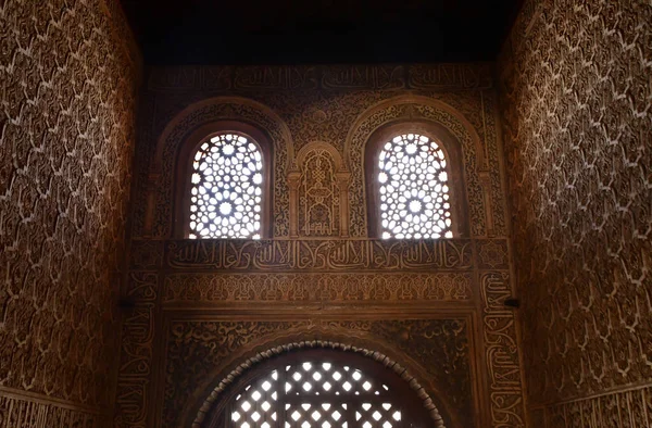 Granada España Agosto 2019 Palacio Los Embajadores Alhambra — Foto de Stock