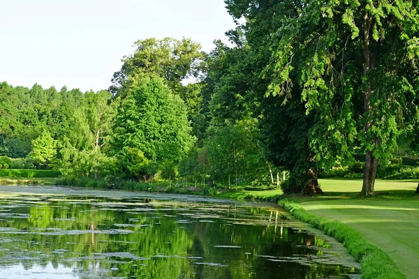 Sasnieres Francia Junio 2019 Jardín Plessis Sasnieres — Foto de Stock