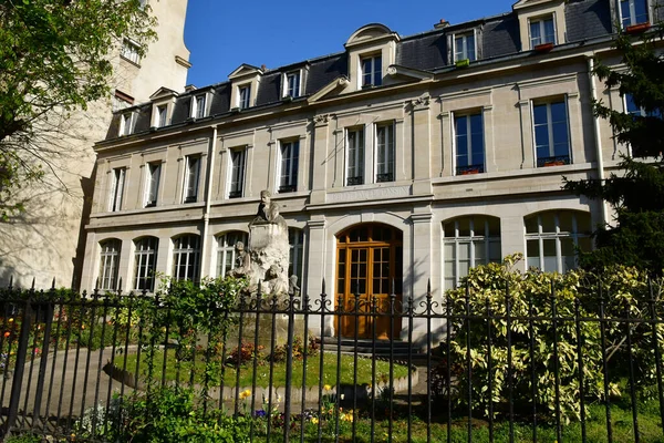 Parijs Frankrijk Maart 2019 Avenue Georges Mandel Het 16E Arrondissement — Stockfoto