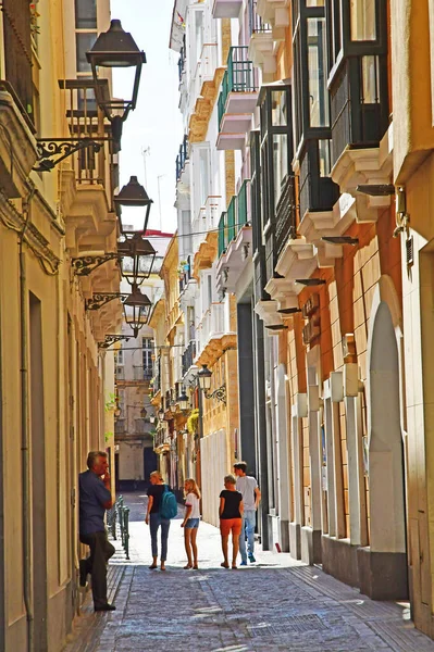 Cadiz Spain August 2019 Historical City Centre — Stock fotografie