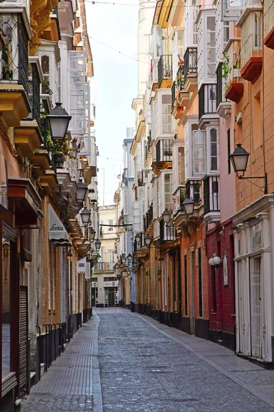 Cadiz Spain August 2019 Historical City Centre — Stockfoto