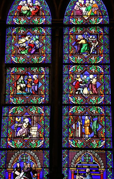 Bonsecours França Setembro 2017 Basílica Notre Dame — Fotografia de Stock