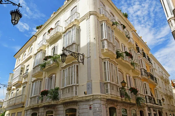 Cadiz Spain August 2019 Historical City Centre — Stockfoto