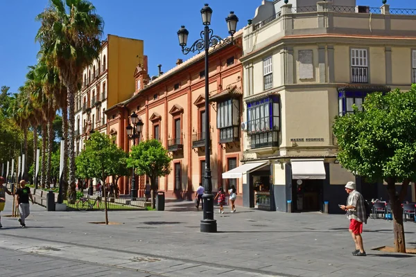 Seville Spain August 2019 Historical City Centre — ストック写真