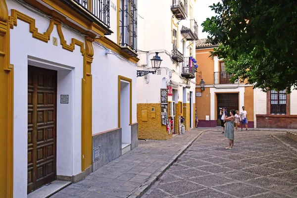 Seville Spain August 2019 Historical City Centre — Stockfoto