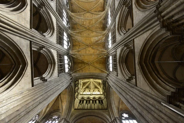 Rouen Frankrijk September 2019 Notre Dame Kathedraal — Stockfoto