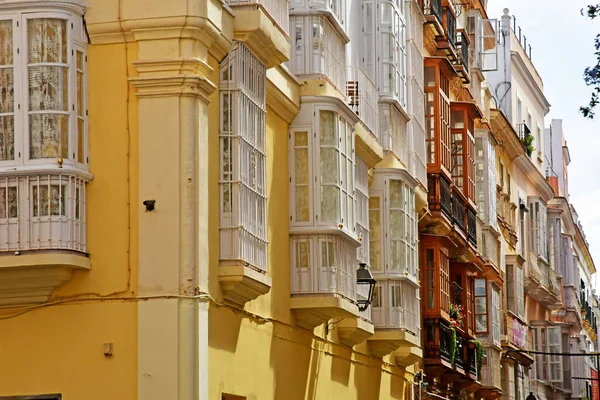 Cadiz Spain August 2019 Historical City Centre — ストック写真