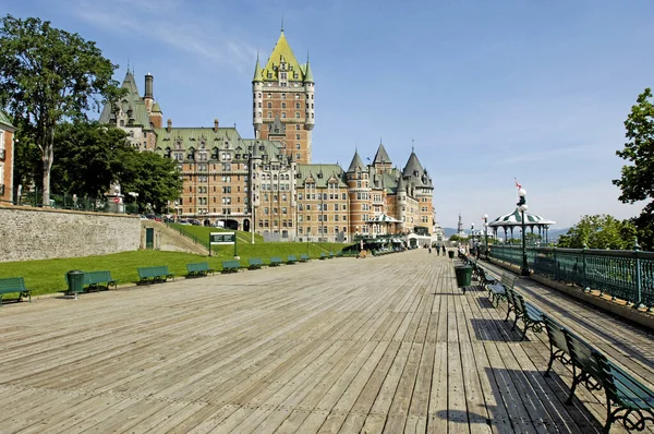 Quebec Canada June 2018 Chateau Frontenac Built 1893 Bruce Price — Stock Photo, Image