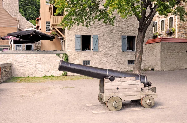 Quebec Canadá Junho 2018 Antigo Distrito Petit Champlain Cidade Quebec — Fotografia de Stock