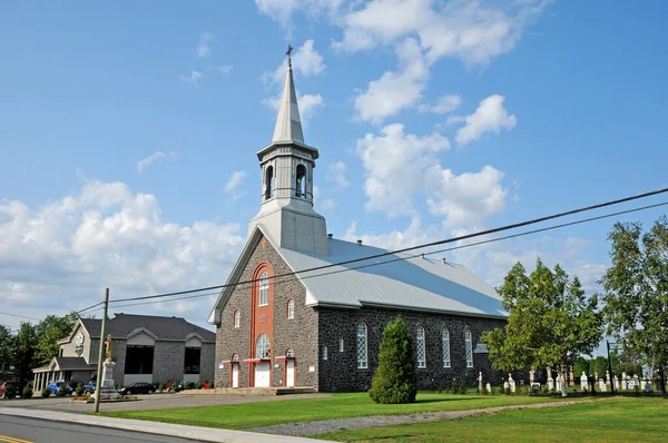 Quebec Kanada Června 2018 Historický Kostel Bruna — Stock fotografie