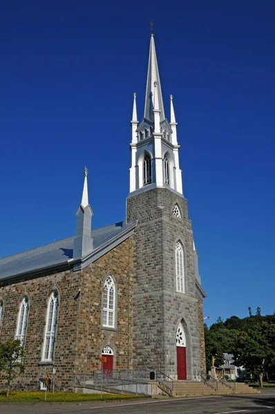 Quebec Canada June 2018 Historical Church Isle Verte — Stock Photo, Image